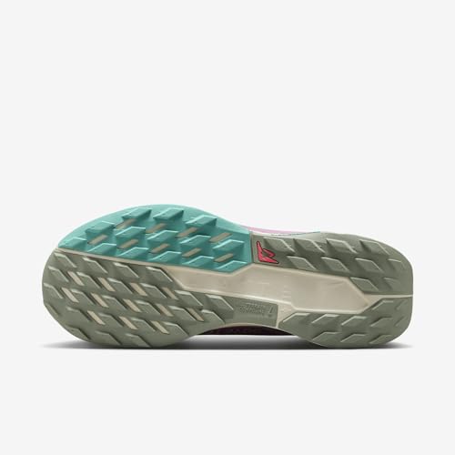 Nike Pegasus Trail 5 Gore-TEX Women's Waterproof Trail Running Shoes (FQ0912-600, Red Stardust/Bicoastal/Vivid Grape/Green Frost) Size 11