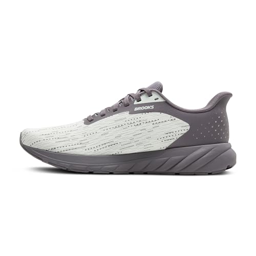 Brooks Men’s Anthem 7 Neutral Running Shoe - Grey/Excaliber/Black - 12 Medium