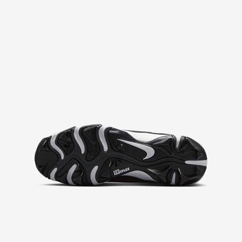 Nike Big Kids' Diamond Clutch Baseball Cleats, Black/White Anthracite, 5.5Y