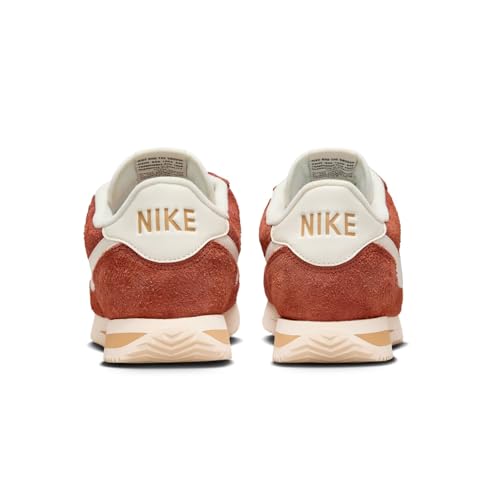 Nike Cortez SE Suede Men's Shoes (HF3142-200, Dark Russet/Flax/Muslin/Sail) Size 9