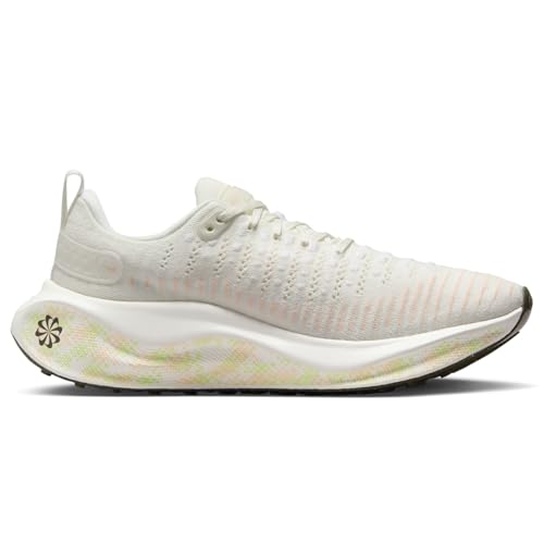 Nike InfinityRN 4 Women's Shoes (HJ7666-133, Sail/Vapor Green/Cargo Khaki/Crimson Tint) Size 6