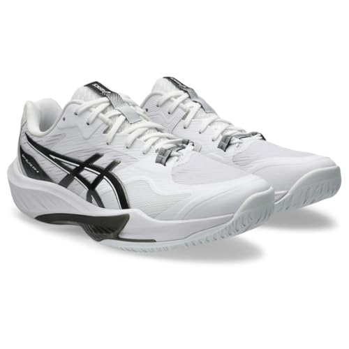 ASICS Men's Sky Elite FF 4 Volleyball Shoes, 9.5, White/Black