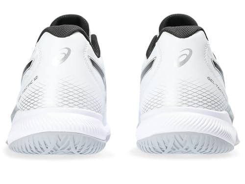 ASICS Men's Gel-Tactic 12 Volleyball Shoes, 8.5, White/Black