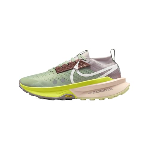 Nike Zegama 2 Women's Trail Running Shoes (FD5191-300, Jade Horizon/Cyber/Crimson Tint/Sail) Size 9.5