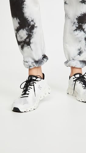 On Women's Cloud X Sneakers, White/Black, 8.5 Medium US