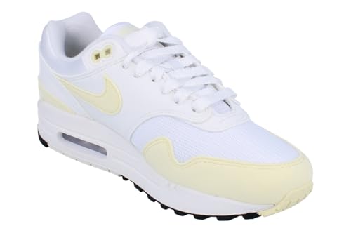 Nike Air Max 1 Women's Shoes (DZ2628-108, White/Summit White/Black/Alabaster) Size 9