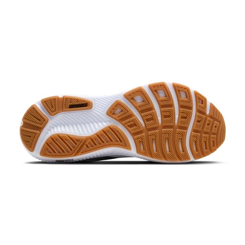 Brooks Men’s Ghost 17 Neutral Running Shoe - White/Black/Tea - 12.5 Medium
