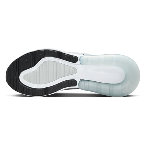 Nike Air Max 270 Women's Shoes (AH6789-018, Pure Platinum/Light Smoke Grey/Metallic Silver/Black) Size 7
