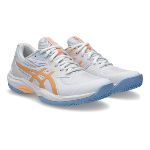 ASICS Women's Game Ff PadelSneaker, White Orange Glow, 3 UK