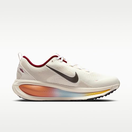 Nike Vomero 18 Men's Road Running Shoes (White/Phantom/Team Crimson/Dark Hazel) Size 7