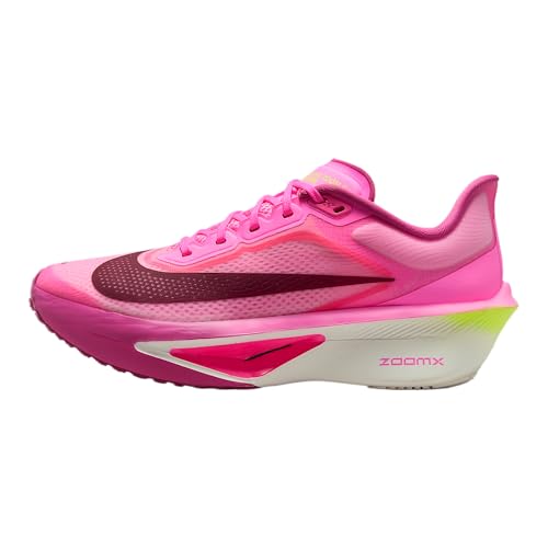 Nike Zoom Fly 6 Women's Road Racing Shoes (Pink Spell/Crimson Tint/Hyper Pink/Bordeaux) Size 7.5