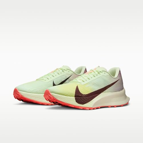 Nike ACG Ultrafly Trail Racing Shoes (Volt Tint/Steam/Sea Glass/Burgundy Ash) Size 7.5