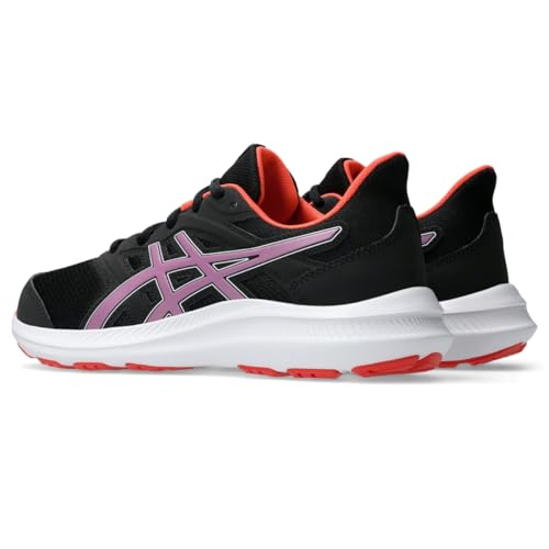 ASICS Kid's JOLT 4 Grade School Running Shoes, 5, Black/UBE