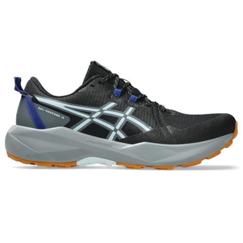 ASICS Men's Gel-Venture 11 Running Shoes, 11, Black/Cool Grey