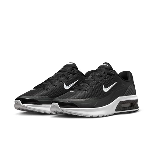 Nike Men's Air Max Bia Shoes, White/Black, 10.5