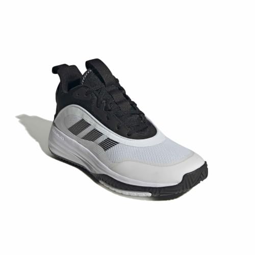 Adidas Men's Own The Game 3.0, White/Black/Black, 9.5
