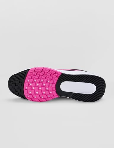 Nike Big Kids' Star Runner 5 Running Shoes, Black/Laser Fuchsia-Anthracite-White, 7Y