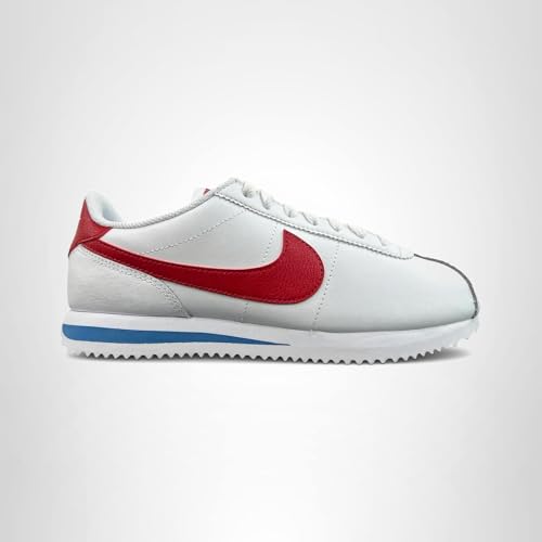 Nike Women's Cortez Sneakers, White/Varsity Red/Varsity Blue, 9 Medium US