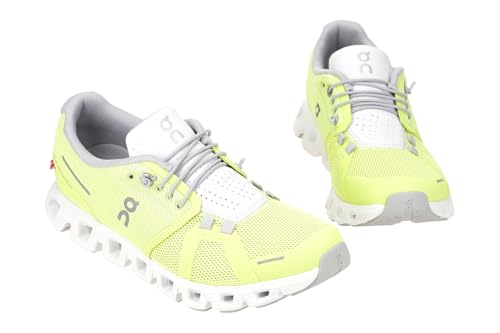 On Men's Cloud 5 Sneakers, Hay/Frost, 8.5