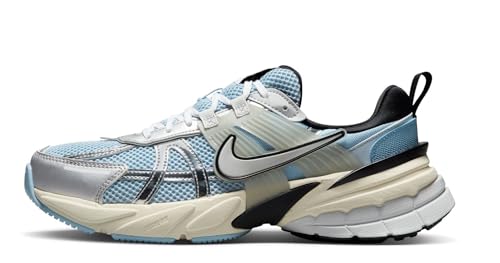 Nike V2K Run Shoes PsychicBlue/Silver/White Size 9.5