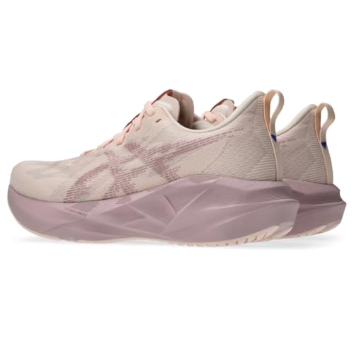 ASICS Women's NOVABLAST 5 Running Shoes, 8, Pearl Pink/MORGANITE