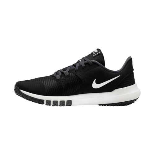 Nike Men's Nike Flex Control TR4 Athletic Shoe, Black/White-Dark Smoke Grey-Smoke Grey, 9.5 Regular US