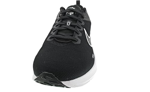 Nike Men's Downshifter 12 Running Shoe, Black Dark Smoke Grey Pure Platinum White, 12 US