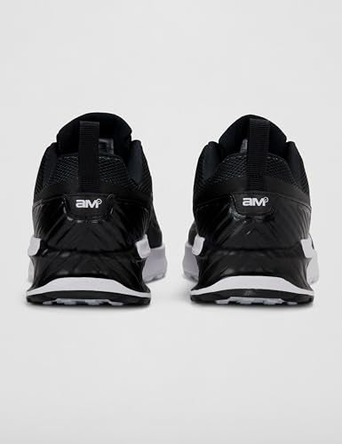 Nike Little Kids' Air Max Bia Shoes, Black/University Red-White-Anthracite, 2Y