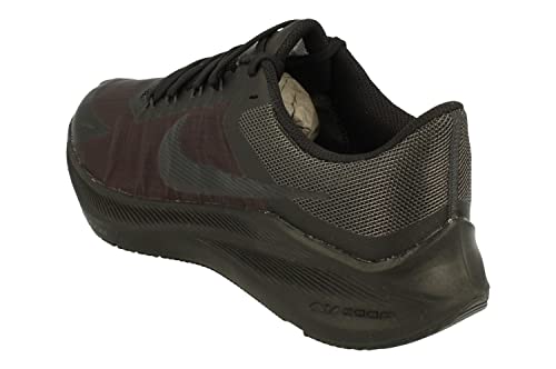 Nike Zoom Winflo 8 Mens Running Trainers CW3419 Sneakers Shoes (UK 9.5 US 10.5 EU 44.5, Black Dark Smoke Grey 002)