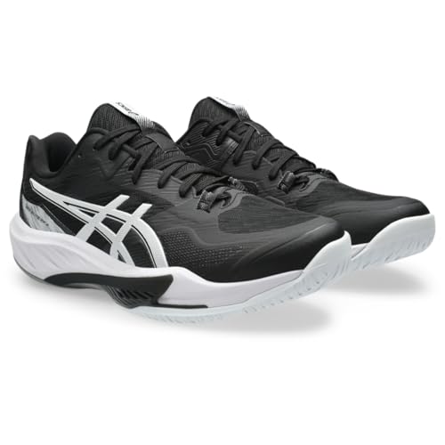 ASICS Men's Sky Elite FF 4 Volleyball Shoes, 10.5, Black/Pure Silver
