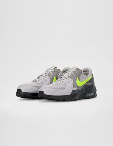 Nike Men's Air Max Excee Shoes, Atmosphere Grey/Neon Yellow-Anthracite, 13
