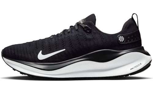 Nike InfinityRN 4 Men's Road Running Shoes (DR2665-001, Black/Dark Grey/White) Size 18