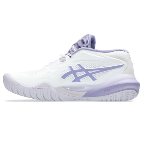ASICS Women's Gel-Resolution X Tennis Shoes, 9, White/Bluebell
