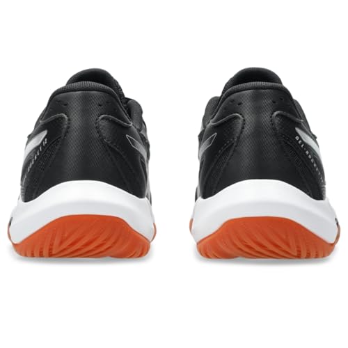 ASICS Women's Gel-Rocket 12 Volleyball Shoes, 10, Black/White