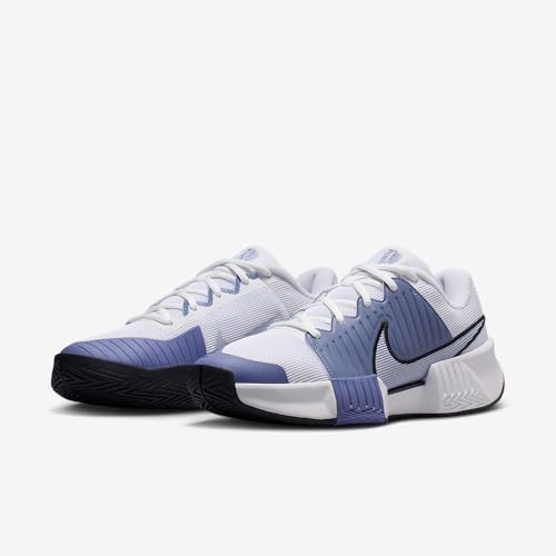 Nike GP Challenge Pro Women's Hard Court Tennis Shoes (White/World Indigo/Ghost) Size 9