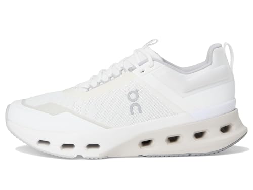 On Womens, Cloudnova X White/Glacier 9 Medium