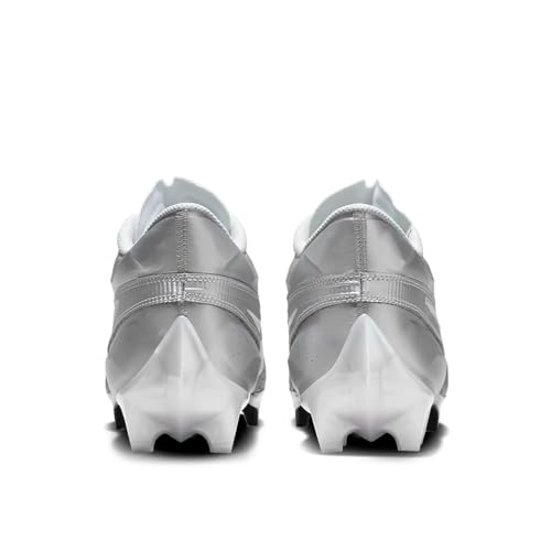 Nike Vapor Edge Elite 360 2 DA5457-100 White-Pure Platinum-Metallic Silver Men's Football Cleats 12 US