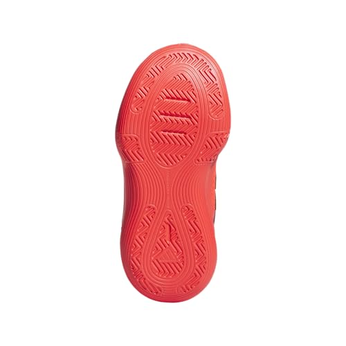 Adidas Unisex-Kids Basketball Legends, Lucid Red/Black/Lucid Lemon, 5.5
