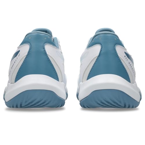 ASICS Men's Gel-Rocket 12 Volleyball Shoes, 9, White/Cool Grey