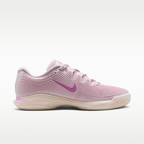 Nike Vapor 12 Women's Hard Court Tennis Shoes (Pearl Pink/Pink Foam/Chalk/Light Magenta) Size 9