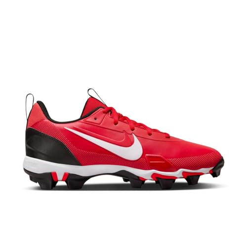 Nike Force Trout 9 Keystone Low Rubber Baseball Cleats SZ 14 Scarlet | White