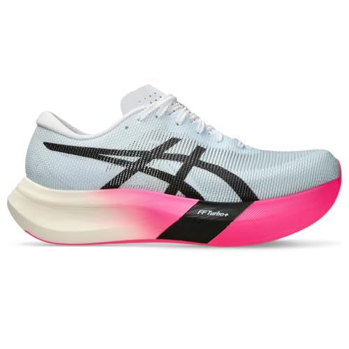 ASICS Unisex METASPEED Sky Running Shoes, 11M / 12.5W, Light Blue/Black