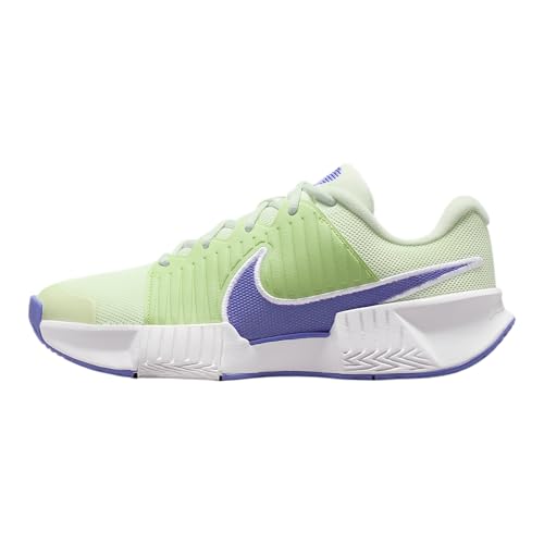 Nike GP Challenge Pro Women's Hard Court Tennis Shoes (Volt Tint/Lab Green/White/Sapphire) Size 7.5