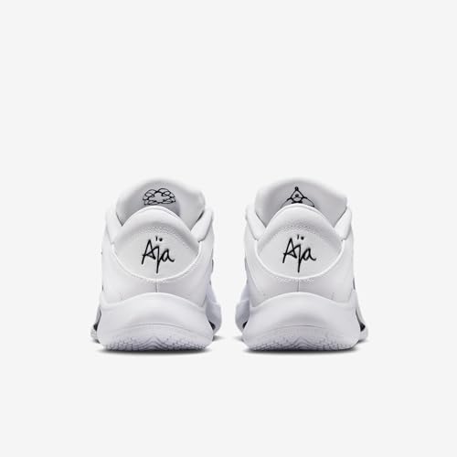 A'One A'ja Wilson Basketball Shoes (White/White/Black) Size 7