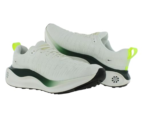 Nike InfinityRN 4 Men's Road Running Shoes (FZ4019-100, White/Volt/Sail/Pro Green) Size 12