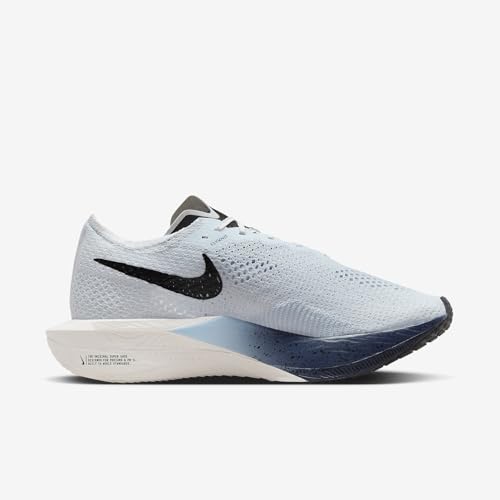 Nike Vaporfly 3 Men's Road Racing Shoes (HJ9079-100, White/Pure Platinum/Speed Yellow) Size 14