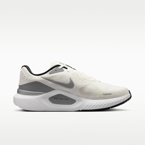 Nike Men's Structure 26 Road Running Summit White/Metallic Silver/Black/White/Photon Dust 12 Medium