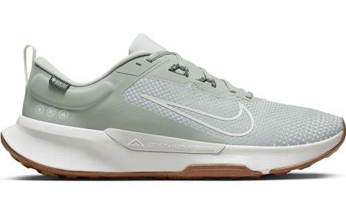 Nike Juniper Trail 2 Gore-TEX Men's Waterproof Trail Running Shoes (FB2067-304, Jade Horizon/Light Silver/Gum Medium Brown) Size 7.5