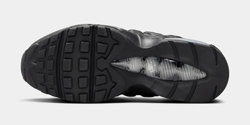 Womens Nike Air Max 95 Big Bubble 'Black/Metallic Silver'