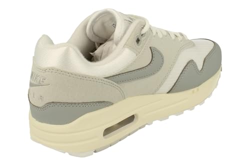 Nike Air Max 1 '87 Women's Shoes (HF0026-001, Pure Platinum/White/Sail/Light Smoke Grey) Size 8